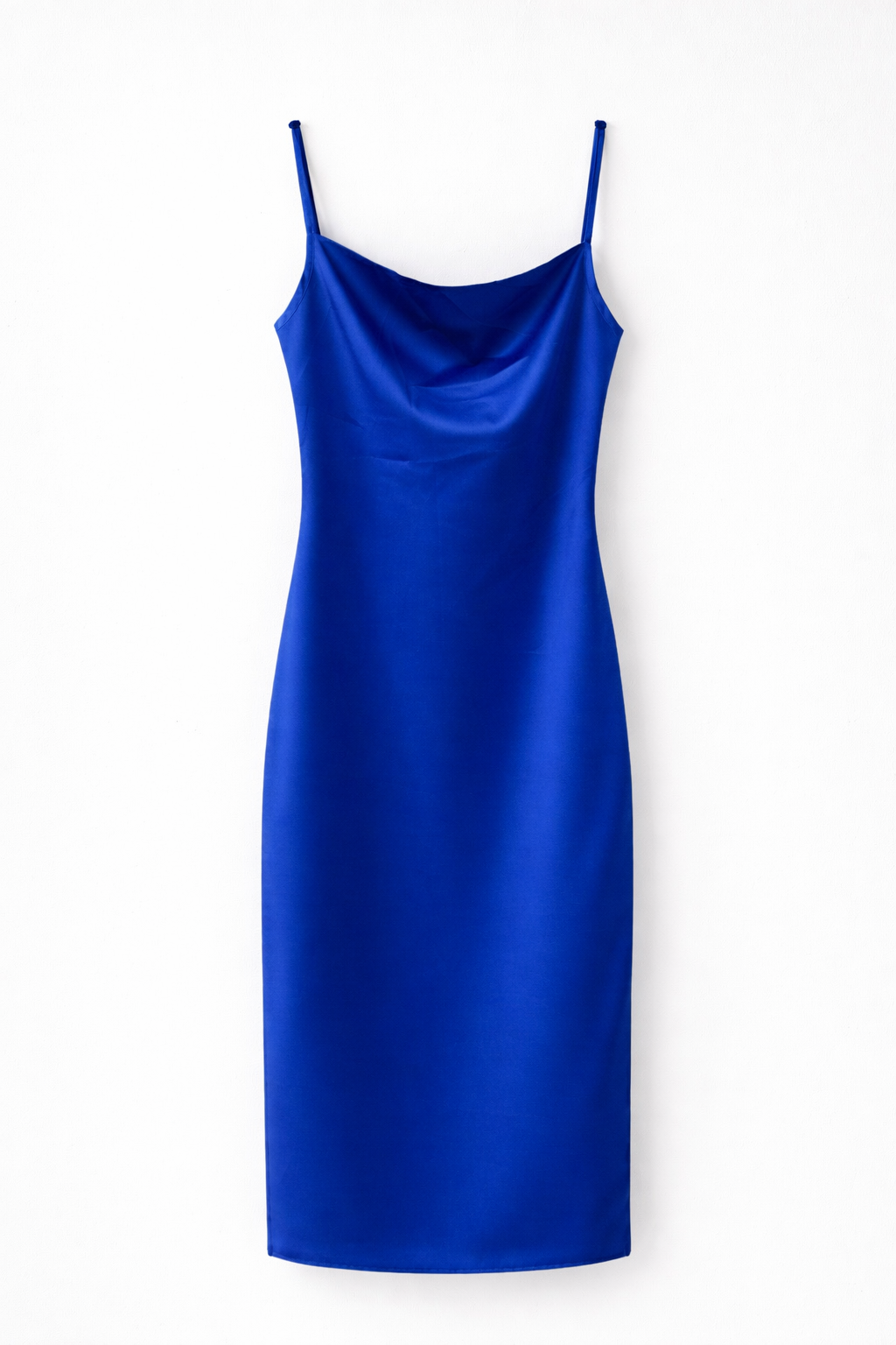 Vestido custo acetinado