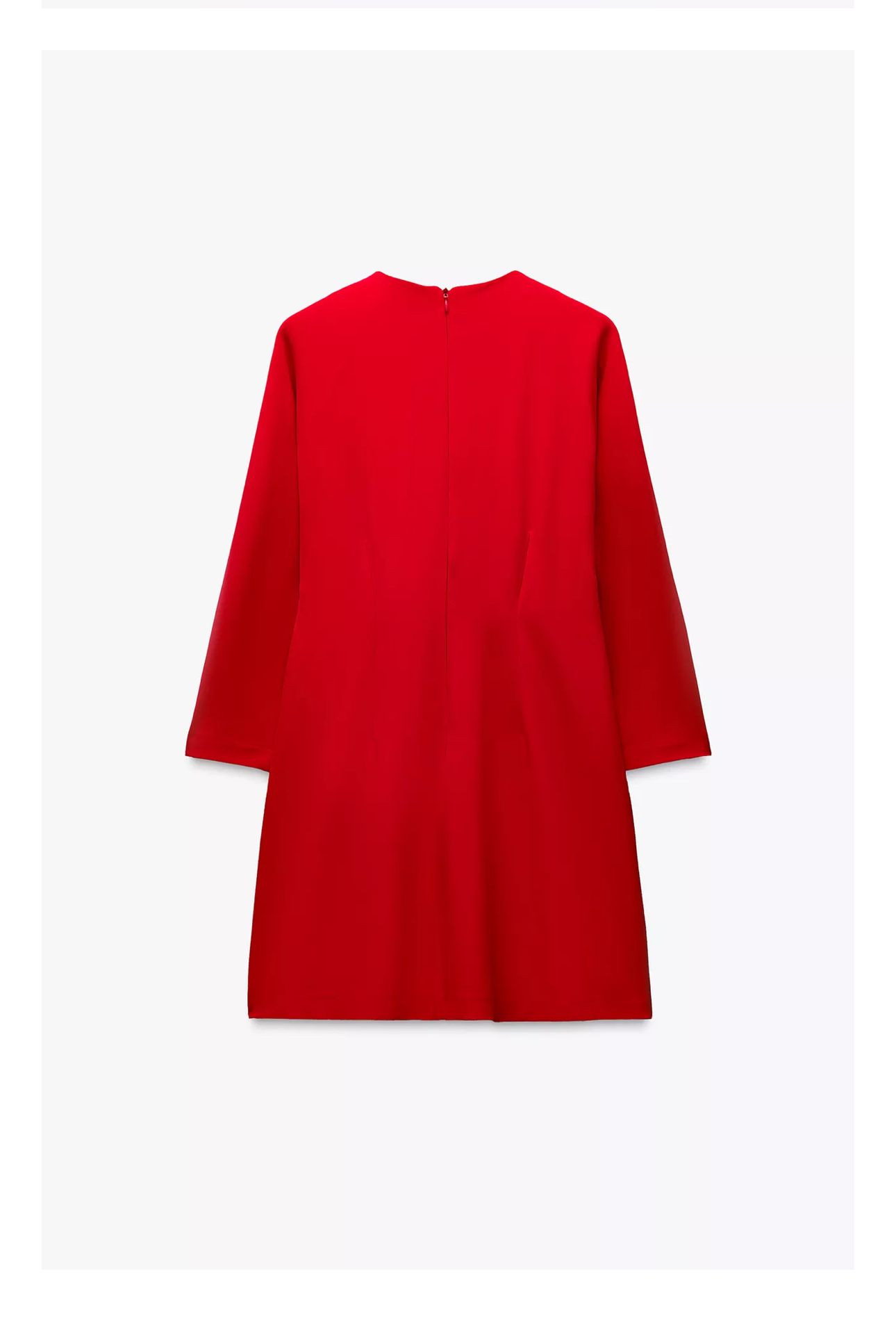 Mini crepe dress - ZARA