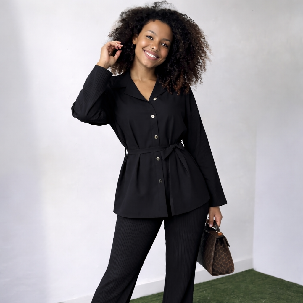 Conjunto Plissado Made in Italy