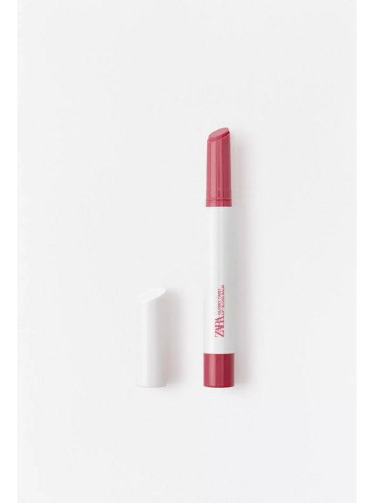 ZARA GLOSSY TWIST - BÁLSAMO LABIAL COM COR