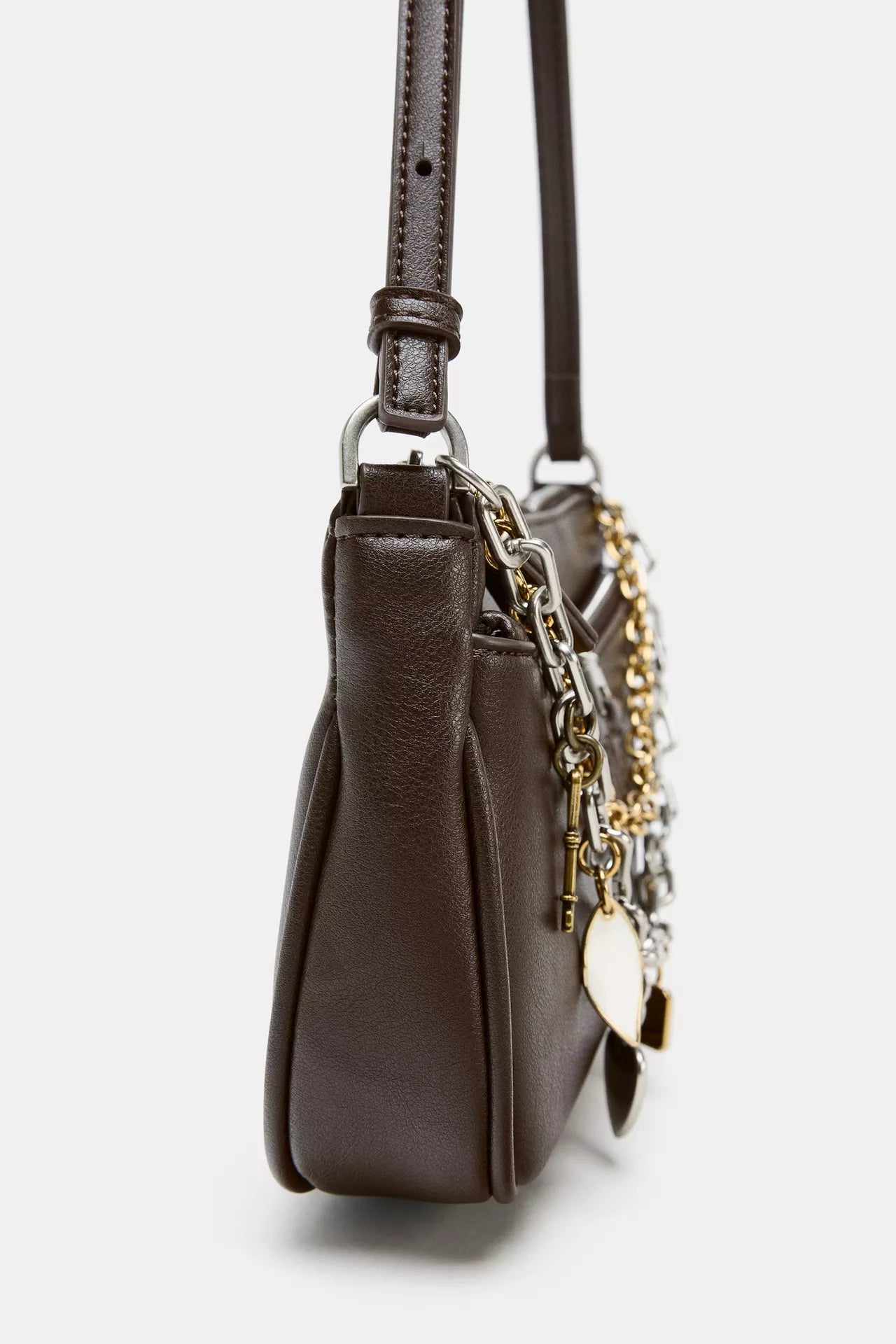 Bolsa mini com detalhe charme - Zara
