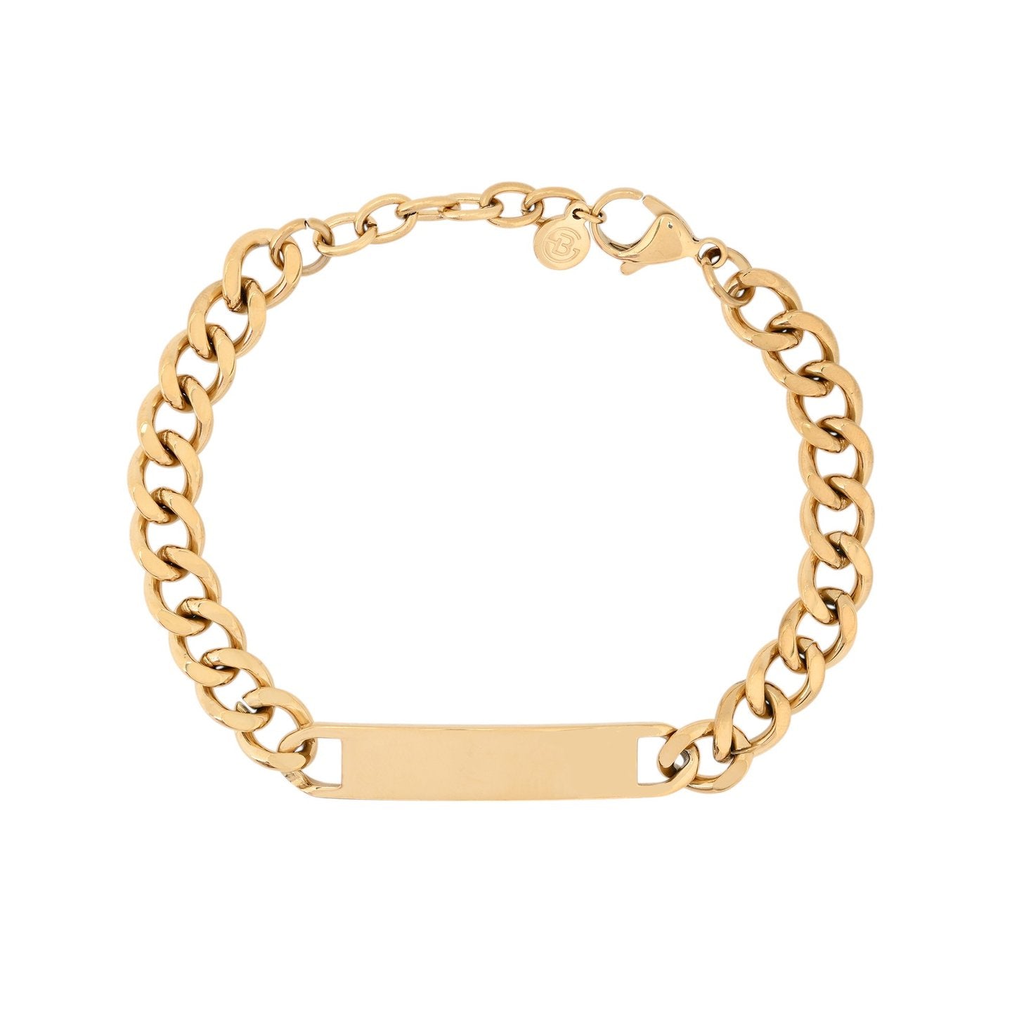 Pulseira Masculina Corrente Dourada