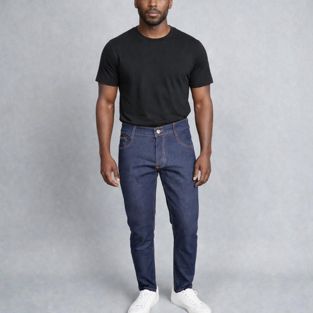 Calça Jeans Masculina Azul Escuro
