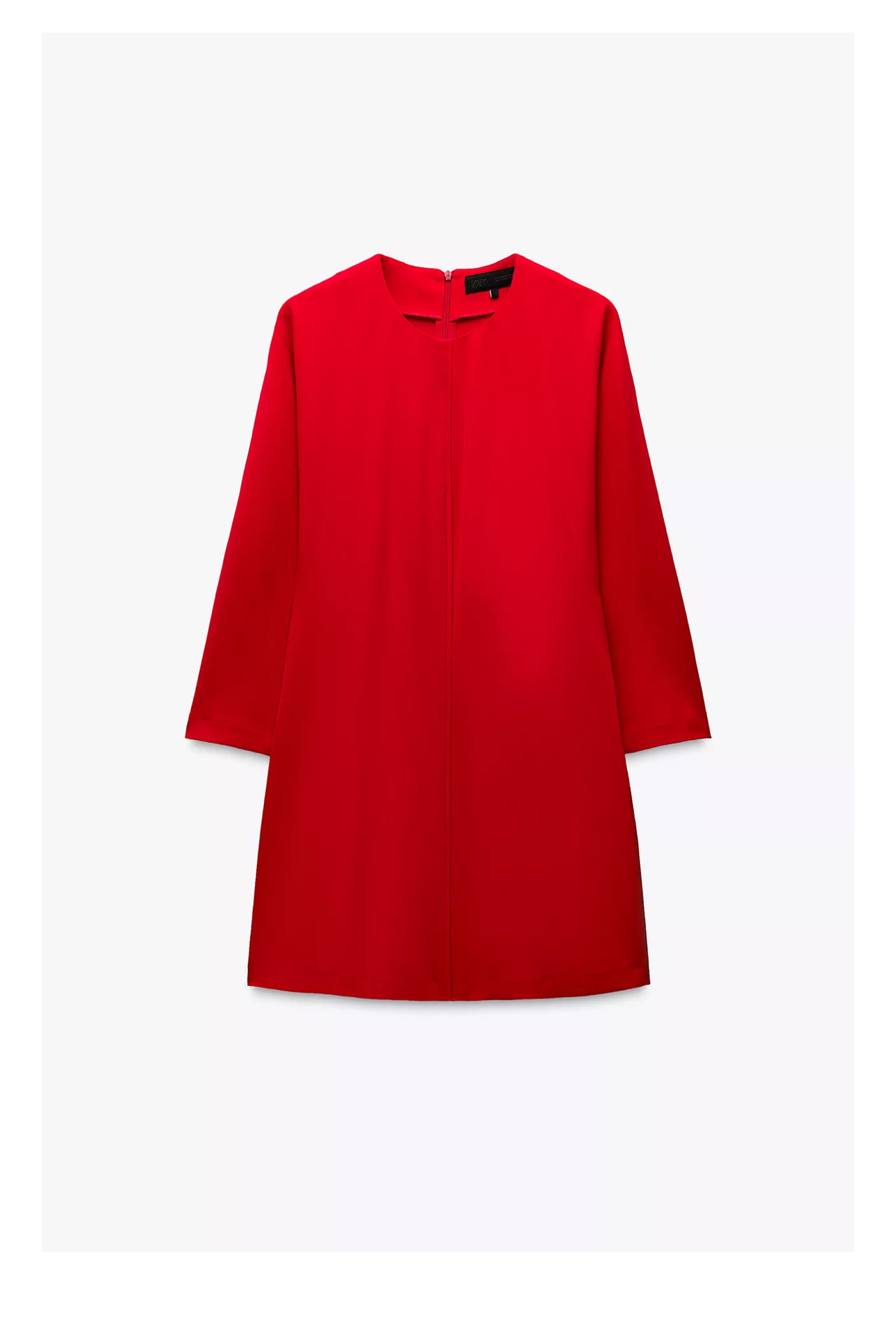 Mini crepe dress - ZARA