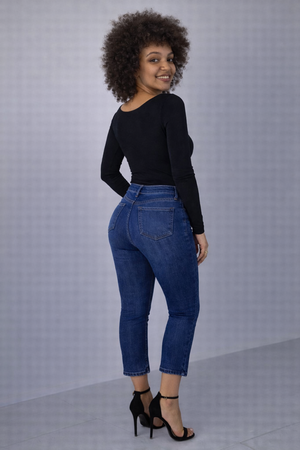 Calça Jeans com Strauss