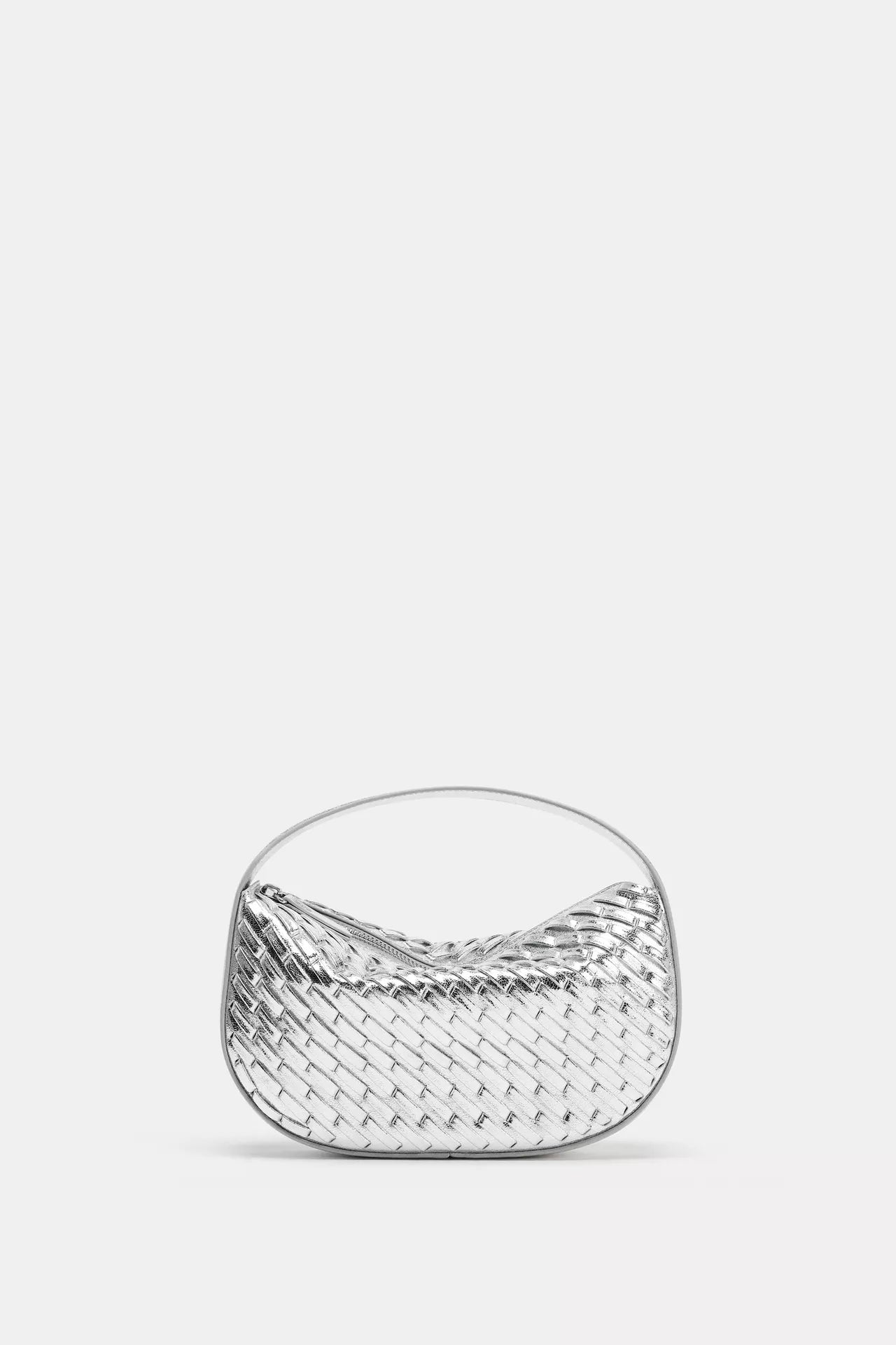 Mala de mão com enfeito entrençado-Zara Portugal