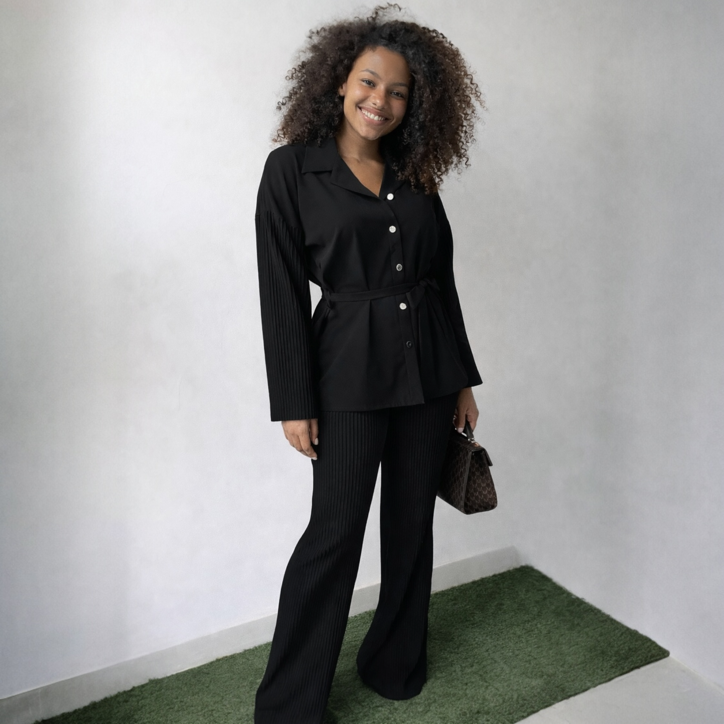 Conjunto Plissado Made in Italy