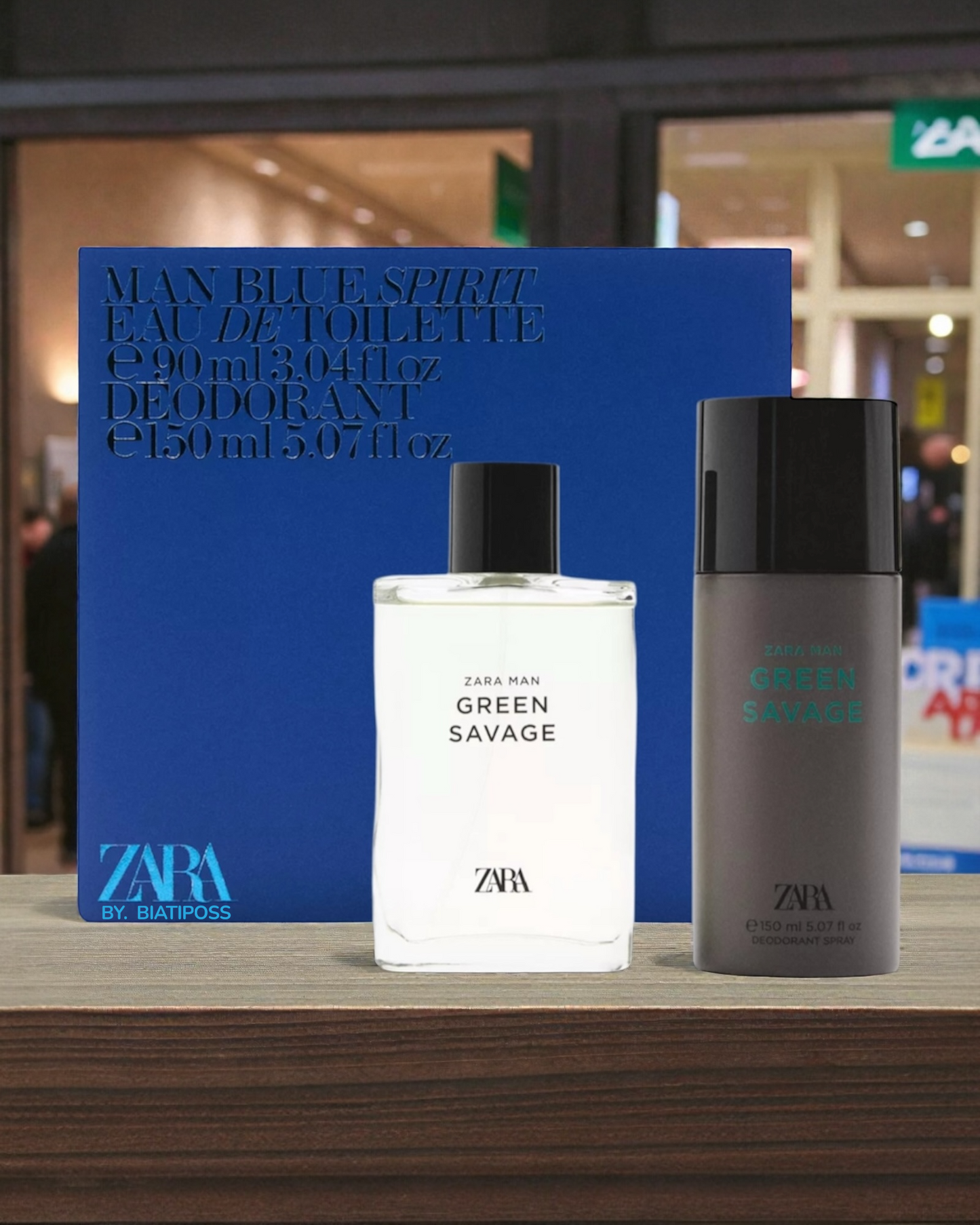 Green Savage EDT 90 ML + Deodorant Spray 150 ML