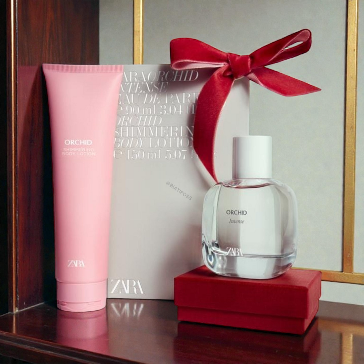 Orchid Intense EDP 90ML + Cream with Shimmer 150ML