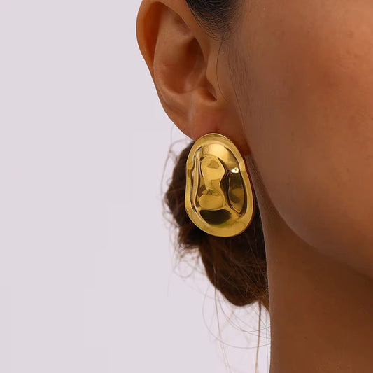 Brinco Irregular Aço